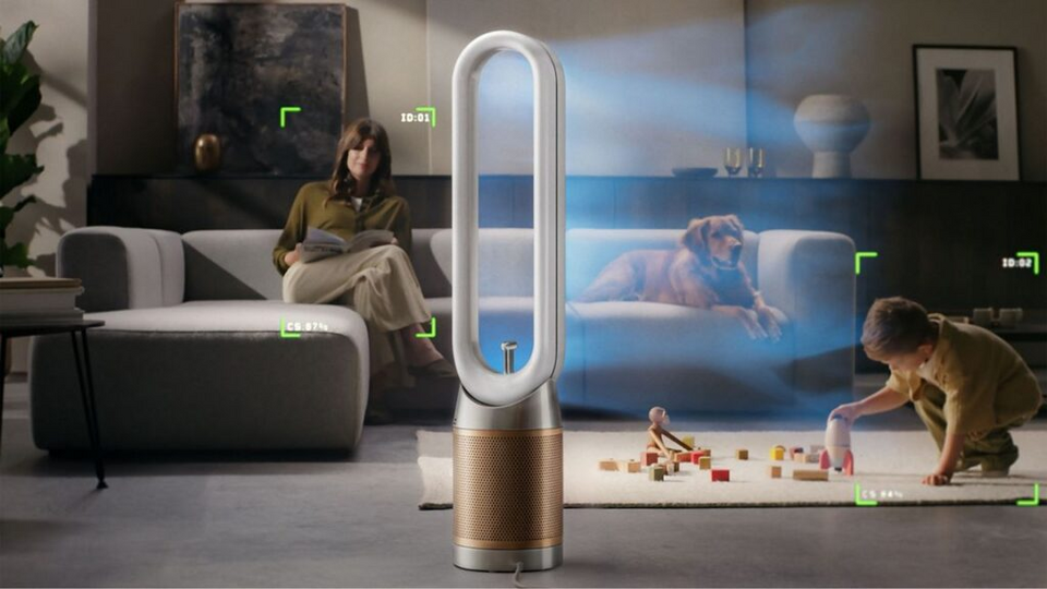 Tranh cãi Dyson tích hợp camera theo dõi người dùng vào quạt không cánh tích hợp lọc khí