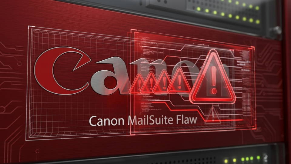 Canon cảnh báo lỗ hổng nguy hiểm trên hệ thống email đang bị hacker khai thác