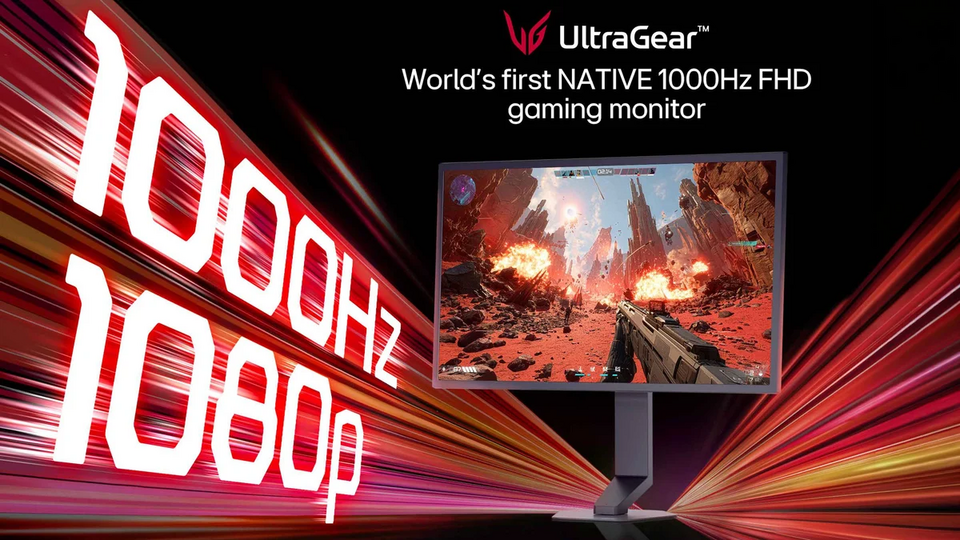 Chi tiết LG UltraGear 25G590B: Màn hình 1000Hz 1080p đầu tiên trên thế giới