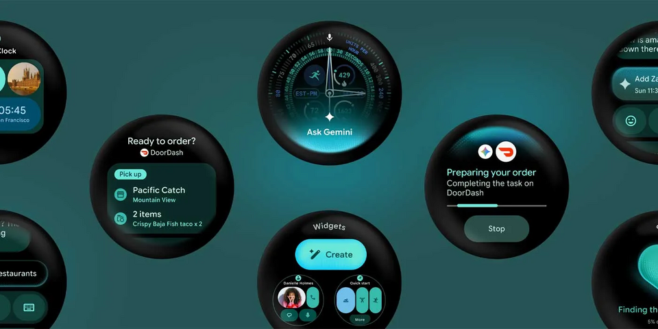 Google ra mắt Wear OS 7: Cải tiến pin, tích hợp Gemini và widget kiểu mới