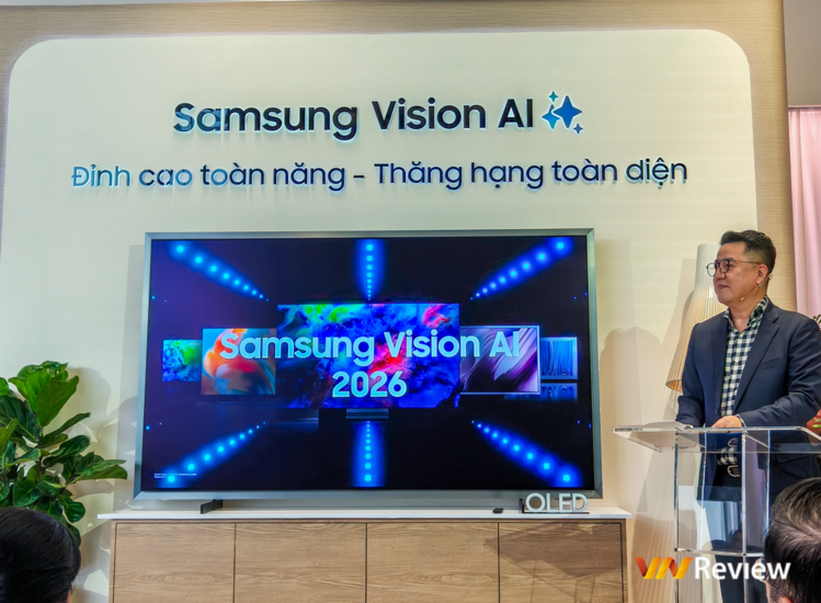 Samsung AI TV 2026 ra mắt tại Việt Nam: TV giờ không chỉ để xem, mà còn biết “đồng hành” cùng người dùng