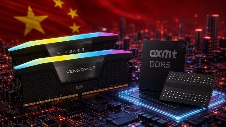 Thương hiệu Mỹ Corsair dùng chip nhớ CXMT của Trung Quốc