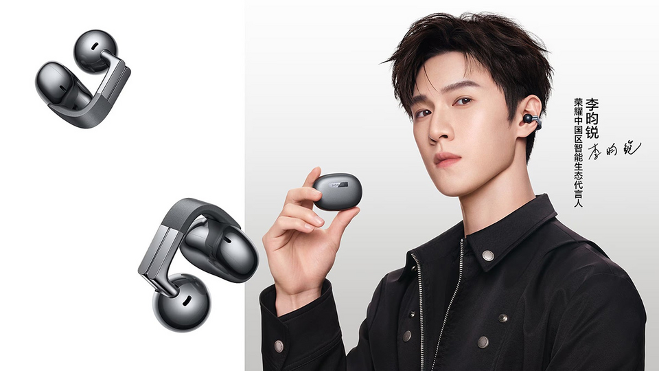 HONOR ra mắt tai nghe Earbuds Clip-On Pro: thiết kế kẹp tai kiểu lạ, tích hợp trợ lý AI