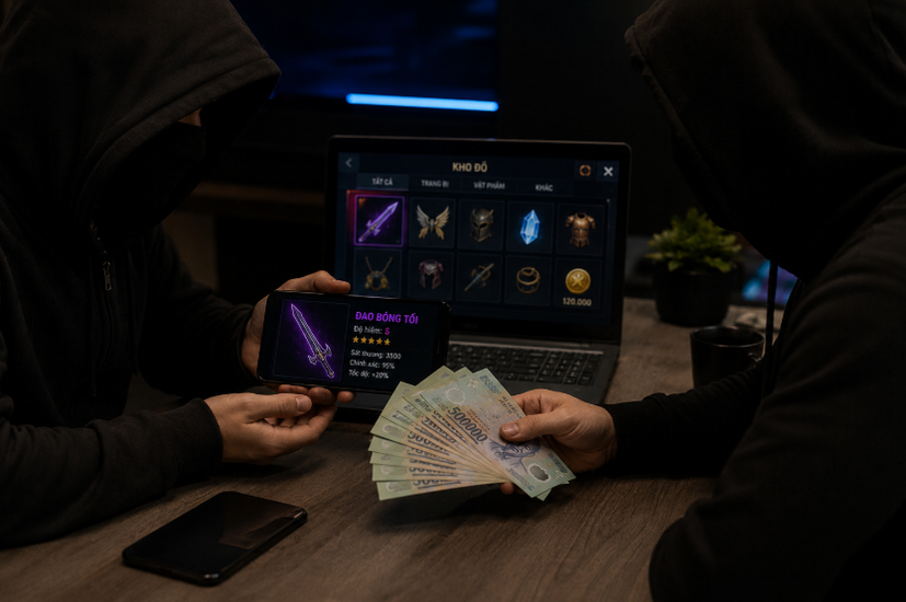 Mua, bán vật phẩm ảo trong game có thể bị phạt hành chính