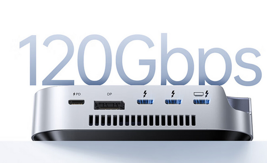 Dock Ugreen Thunderbolt 5 cho Mac mini M4: Tốc độ 120Gbps, 8TB SSD, giá chỉ 228 USD
