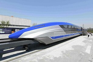 Trung Quốc thử nghiệm tàu đệm từ tốc độ gần bằng máy bay